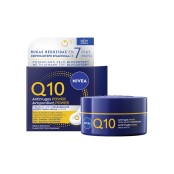 Nivea Q10 Power Night Cream Αντιρυτιδική Κρέμα Νύχτας 50ml