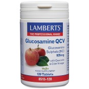 Lamberts Συμπλήρωμα Διατροφής με Γλουκοζαμίνη Glucosamine QCV 929mg 12 &hellip;