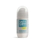 Salt of the Earth Vegan Deodorant Refillable Roll-On Unscented …