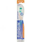Elgydium Diffusion Soft Οδοντόβουρτσα Μαλακή σε Πράσινο Χρώμα