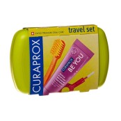 Curaden Curaprox Travel Set Σετ Στοματικής Υγιεινής Ταξιδίου με Οδοντό &hellip;