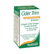 Για Φυσικό Αδυνάτισμα Cider Trim™ Health Aid Caps 90 Τμχ