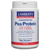 Lamberts Natural Pea Protein 360gr Φυτική Πρωτεΐνη Μπιζελιού 360γρ