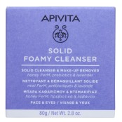 Apivita Solid Foamy Cleanser Μπάρα Καθαρισμού και Ντεμακιγιάζ για Πρόσ &hellip;