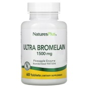 Natures Plus Βρωμελαΐνη 1500 mg Ultra Bromelain   60 tabs
