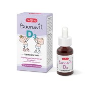 Buona BuonaVit D3 Βιταμίνη D3 σε Σταγόνες 12ml Φιαλίδιο με Πιπέτα