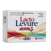 Uni-Pharma Lactolevure Cran Συμπλήρωμα Διατροφής με 2 Προβιοτικά Βακτή &hellip;