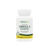 Natures Plus Omega 3 Maximum Υψηλής Περιεκτικότητας Ωμέγα 3 με EPA & D &hellip;