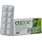 UniPharma Euzoe Melatonin & Vitamin B12 Συμπλήρωμα Διατροφής για τον Ύ &hellip;