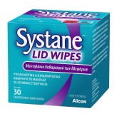 Μαντηλάκια Καθαρισμού Βλεφάρων Systane Salviette Lid Wipes  Alcon 30τμ &hellip;