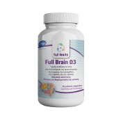 Full Health Full Brain Omega 3 Συμπλήρωμα Διατροφής με Απεσταγμένα Ιχθ &hellip;
