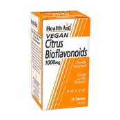 HealthAid Vegan Citrus Bioflavonoid 1000mg  Βιταμίνη C με Βιοφλανοειδή &hellip;