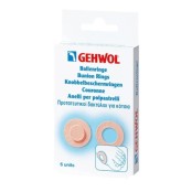 Gehwol Bunion Rings Round Προστατευτικοί Δακτύλιοι για Κότσια 6 τμχ