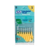 TePe Extra Soft Μεσοδόντια Έξτρα Μαλακά Βουρτσάκια 0,7mm Κίτρινα 8τμχ