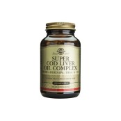 Μουρουνέλαιο με βιταμίνες Α και D Super Cod Liver Oil Complex Solgar 6 &hellip;