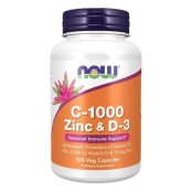 Now C-1000 Zinc & D-3 Συμπλήρωμα Διατροφής για το Ανοσοποιητικό 100 φυ &hellip;