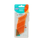 TePe Angle Μεσοδόντια Βουρτσάκια No.1 0,45mm Πορτοκαλί 6τμχ