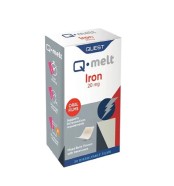 Quest Q-Melt Iron 20mg 30 Dissolvable Films Διαλυόμενος Σίδηρος Υψηλής &hellip;