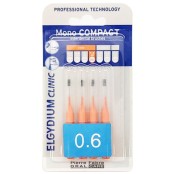 Μεσοδόντια Βουρτσάκια 0.6 Πορτοκαλί Clinic Monocompact Orange 0.6mm El &hellip;