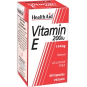Βιταμίνη Ε Vitamin E (200iu) Health Aid Vcaps 60 Τμχ