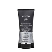 Apivita Promo Black Detox Duo Καθαρισμός για Πρόσωπο & Μάτια 2x150ml σ &hellip;