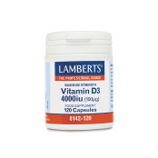 Lamberts Vitamin D3 4000iu 120caps Ενίσχυση του Ανοσοποιητικού