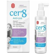 Vican Cer8 Anti-Lice Αντιφθειρική Λοσιόν σε Spray Άοσμο για Παιδιά 125 &hellip;
