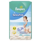 Splashers Αδιάβροχες Πάνες Μέγεθος 4-5 (9-15kg) Pampers 11 τμχ