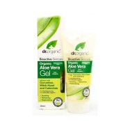 Dr. Organic Ενυδατικό Βιολογικό Τζελ Αλόης  Με Αγγούρι και Αμαμελίδα Organic Aloe Vera Gel with Cucumber & Witch Hazel 200ml