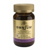 Φόρμουλα Πολλαπλής Διατροφικής Αξίας Omnium Multiple Solgar 60 Ταμπλέτες