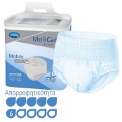 Hartmann MoliCare Premium Mobile Εσώρουχο Ακράτειας Ημέρας 6 Σταγόνων &hellip;