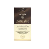 Βαφή Μαλλιών Ξανθό Μελί  7.3 My Color Elixir Apivita 50 ml