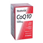 Συμπλήρωμα Διατροφής Με Συνένζυμο Q10 COQ-10 (120mg) Health Aid 30 Cap &hellip;
