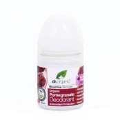 Roll-On Deodorant With Organic Pomegranate Pomegranate Deodorant Dr. Organic...