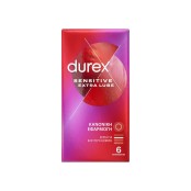 Durex Sensitive Extra Lube Προφυλακτικά Πολύ Λεπτά με Έξτρα Λιπαντικό &hellip;