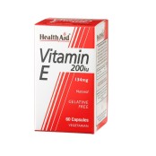 Βιταμίνη Ε Vitamin E (200iu) Health Aid Vcaps 60 Τμχ