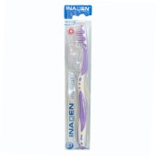 INADEN Medical Extra-Soft Οδοντόβουρτσα σε Μωβ Χρώμα Με Καπάκι