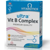 Vitabiotics Σύμπλεγμα Βιταμινών Β Ultra Vit B Complex  60 caps