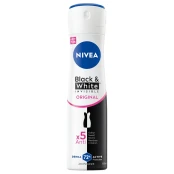 Nivea Deo Spray Black & White Invisible Original Anti Perspirant Deodorant ...