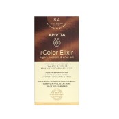 Βαφή Μαλλιών Ξανθό Ανοιχτό Χάλκινο 8.4 My Color Elixir Apivita 50 ml