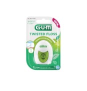 GUM Twisted Floss 3500 Κερωμένο Οδοντικό Νήμα με Γεύση Μέντα & Πράσινο &hellip;