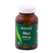 Supplement for Stimulation and Libido Maca (500mg) Health Aid Tabs 60 Pcs