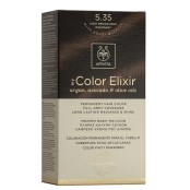 Βαφή Μαλλιών Καστανό Ανοιχτό Μελί Μαονί 5.35 My Color Elixir Apivita 5 &hellip;