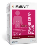 Leriva Pharma Cranberry Plus Συμπλήρωμα Διατροφής για Προστασία του Ου &hellip;