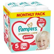 Pampers Premium Care Πάνα Βρακάκι Μέγεθος 5 (11kg-17kg) 108 Πάνες βρακ &hellip;
