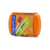 Curaden Curaprox Travel Set Σετ Στοματικής Υγιεινής Ταξιδίου με Οδοντό &hellip;
