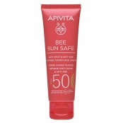 Apivita Bee Sun Safe Κρέμα Προσώπου κατά των Πανάδων & των Ρυτίδων με &hellip;