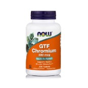 Χρώμιο 200mcg GTF Chromium 200mcg Now 250 tabs