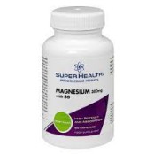 Super Health Magnesium with B6 300mg Συμπλήρωμα Διατροφής με Μαγνήσιο &hellip;