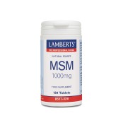Lamberts Συμπλήρωμα Οργανικού MSM 1000mg 120tabs